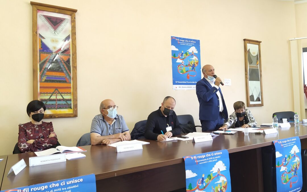 ASSEMBLEA ANNUALE AVIS PROVINCIALE NUORO [BITTI  2021]